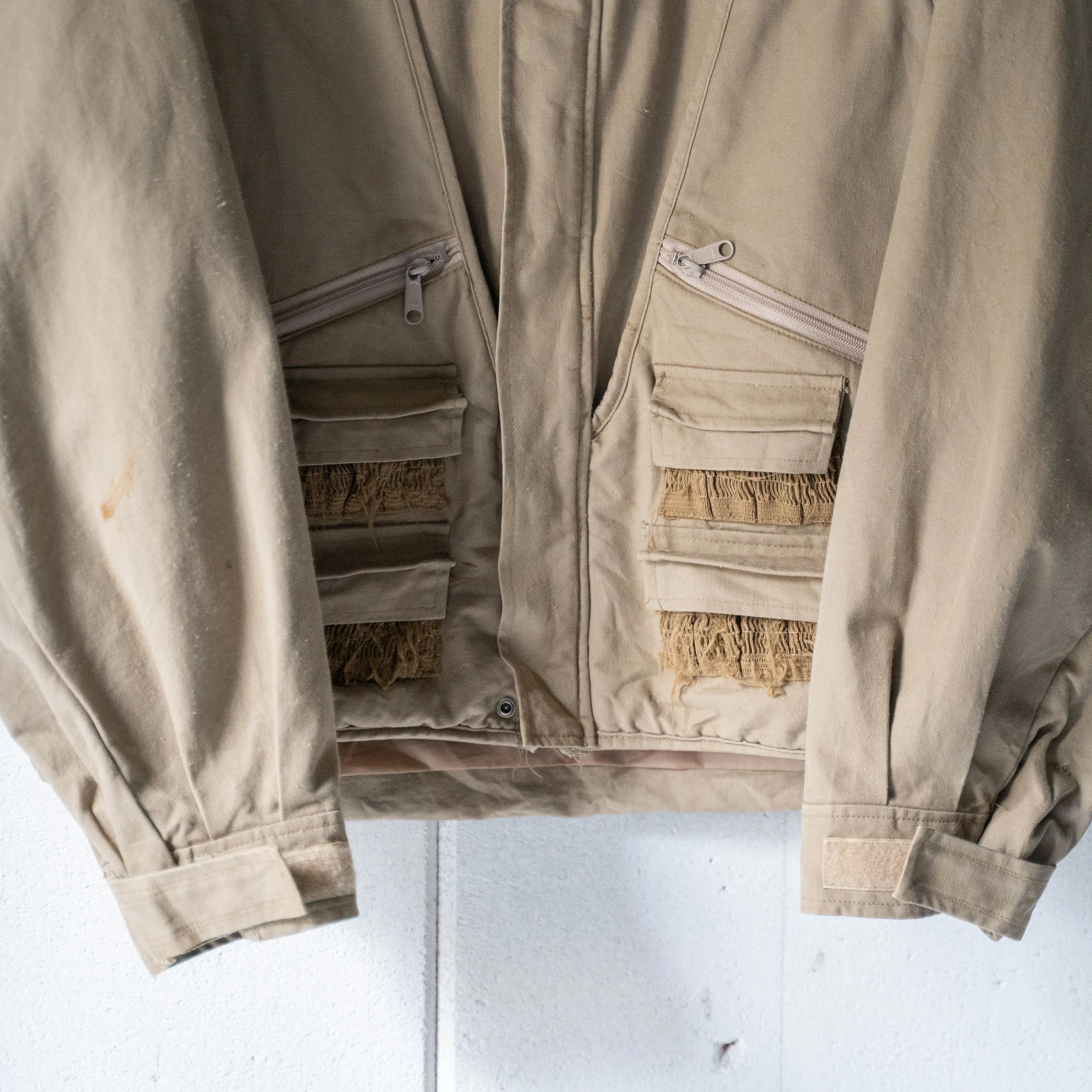 1980s 'Columbia' cotton canvas hunting jacket