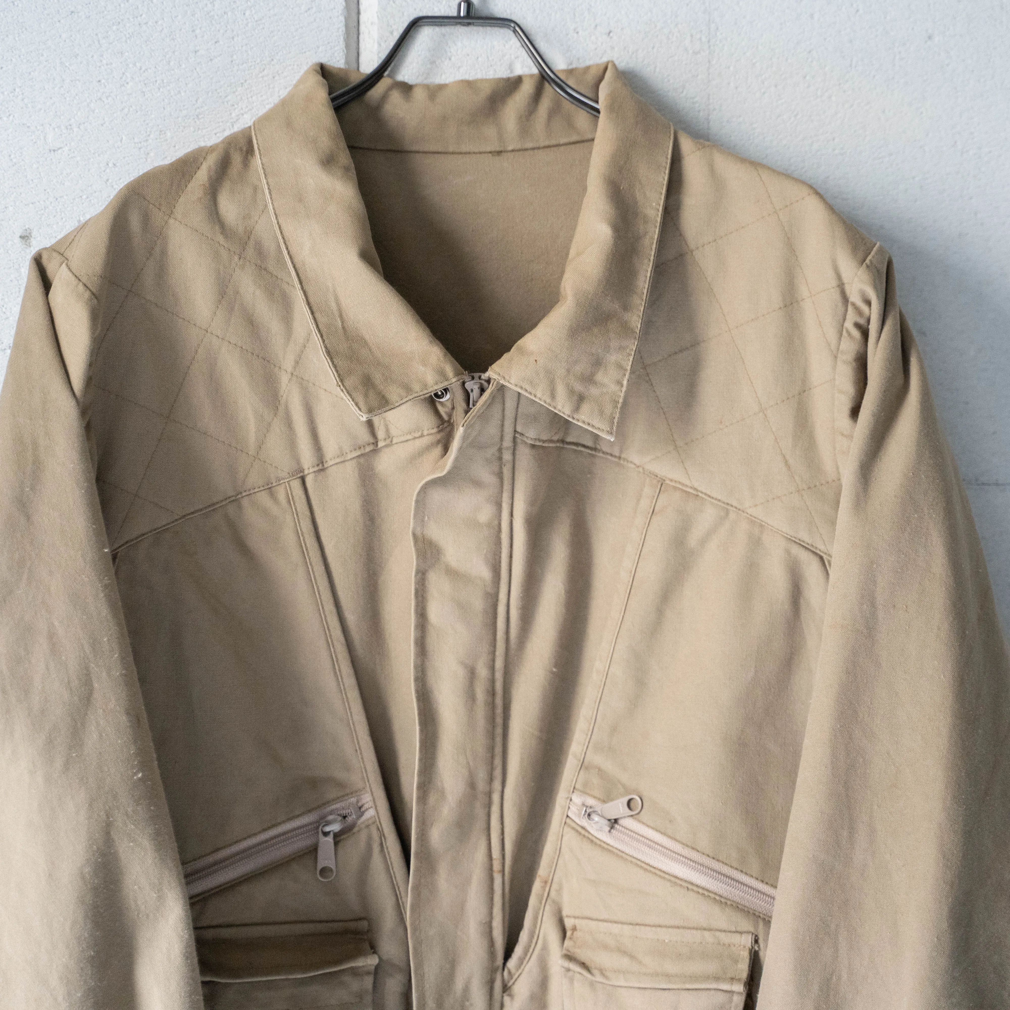 1980s 'Columbia' cotton canvas hunting jacket