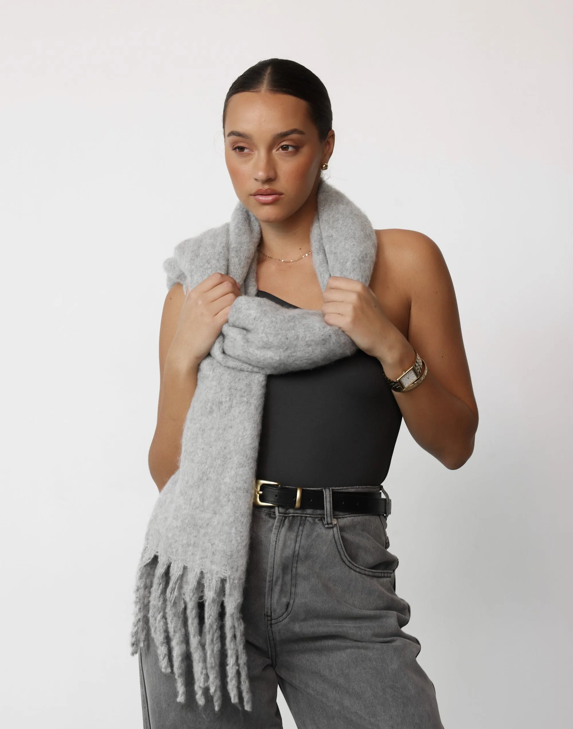 Addyson Scarf (Grey Marle)