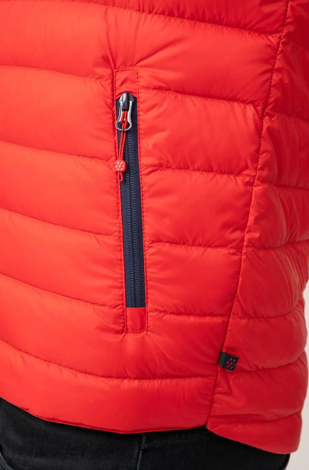 Alpine - Packable Men's Down Gilet - Red