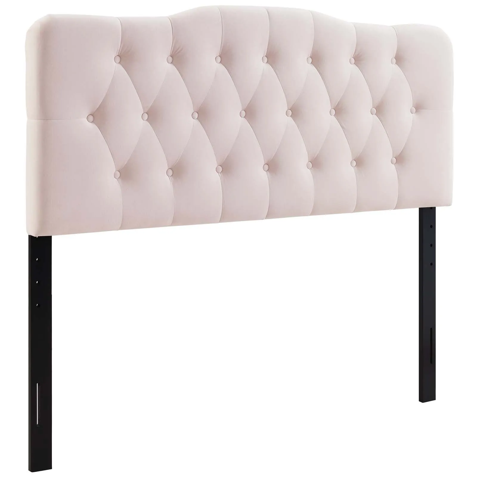 Annabel Diamond Tufted Performance Velvet Headboard