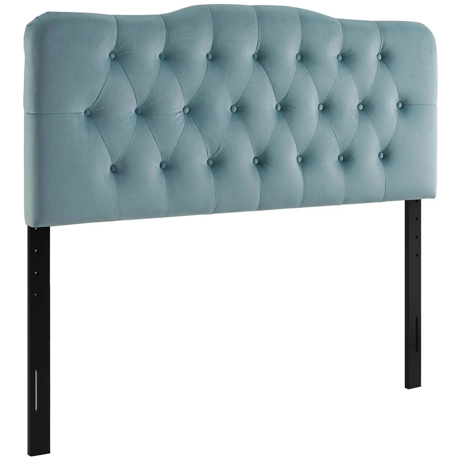 Annabel Diamond Tufted Performance Velvet Headboard