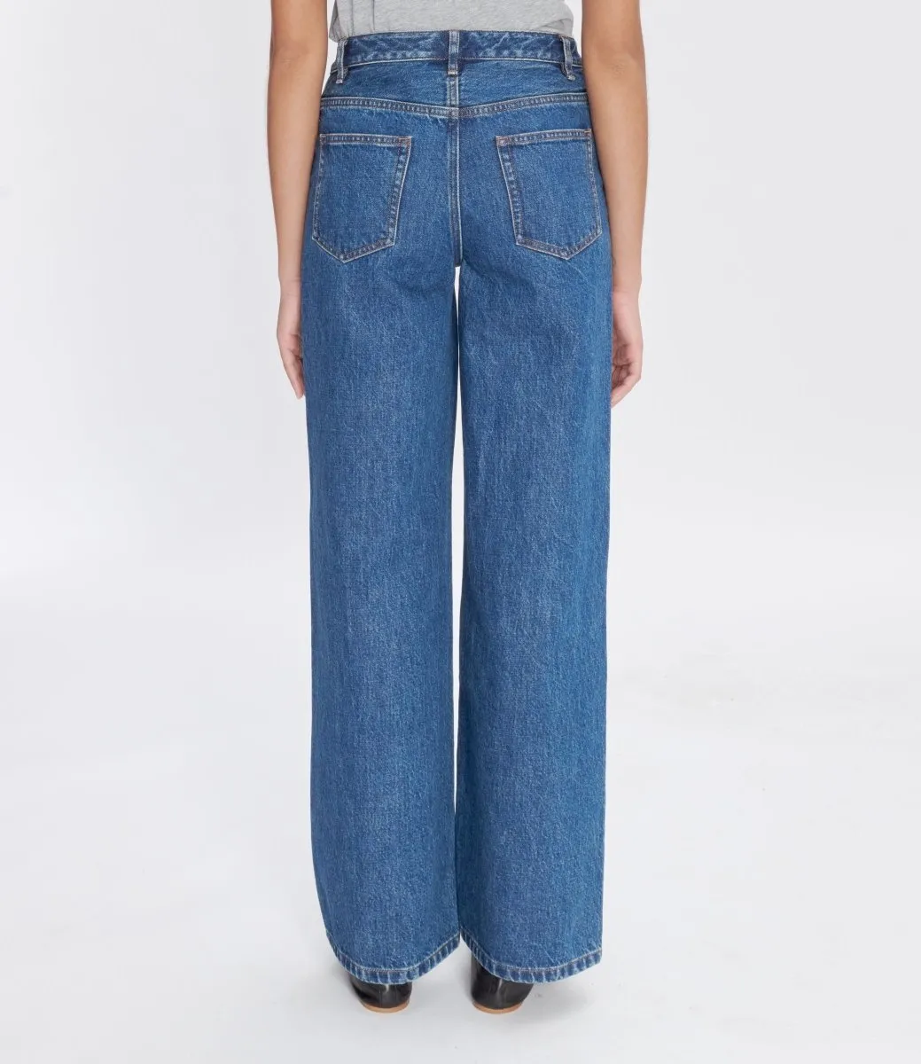 A.P.C women Jeans jean elisabeth Washed Indigo