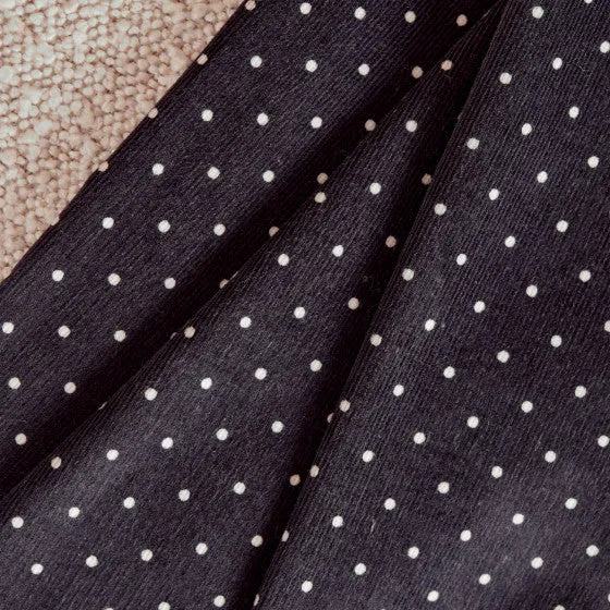 Atelier Brunette - Cotton Corduroy -  Polka Dot Night