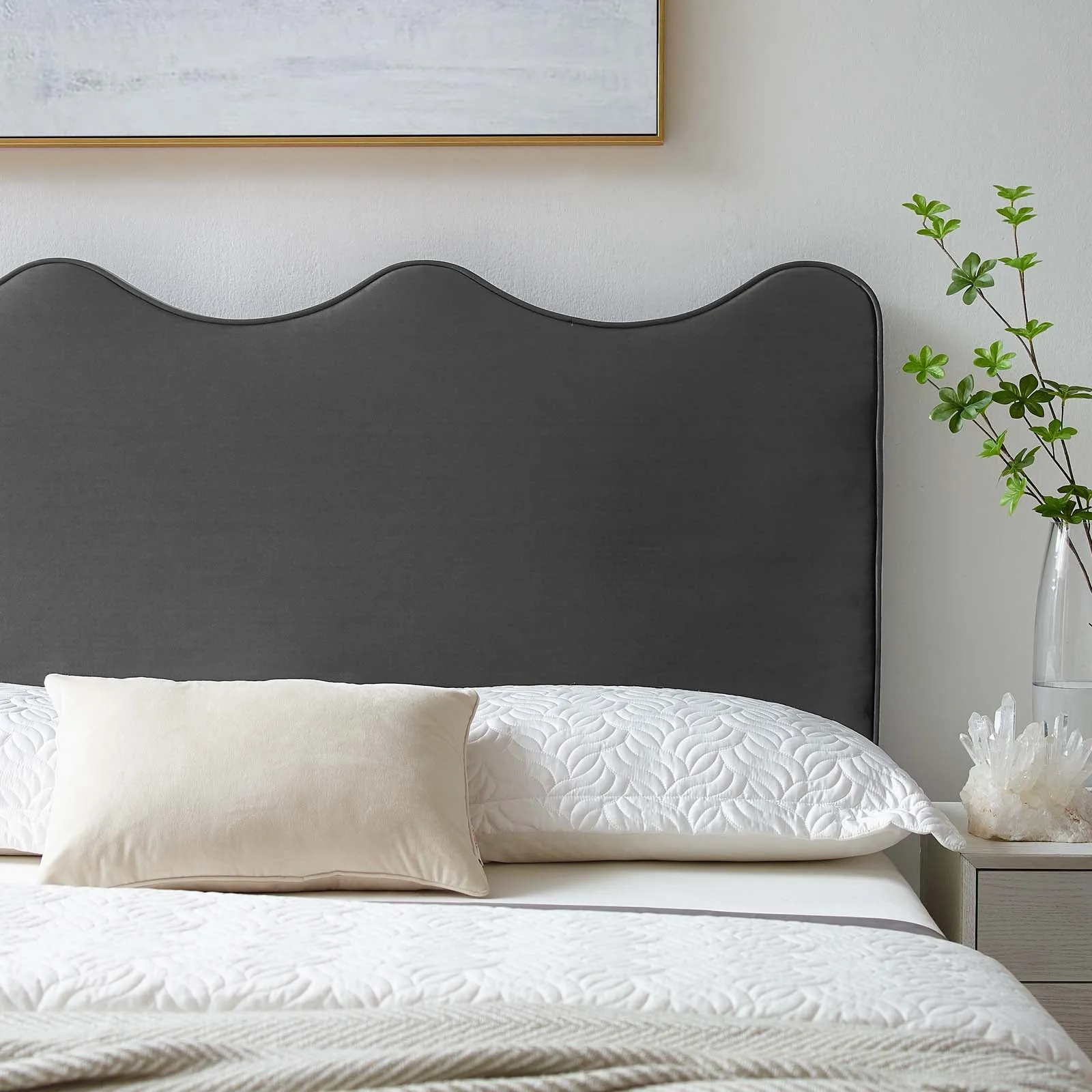 Athena Performance Velvet Headboard