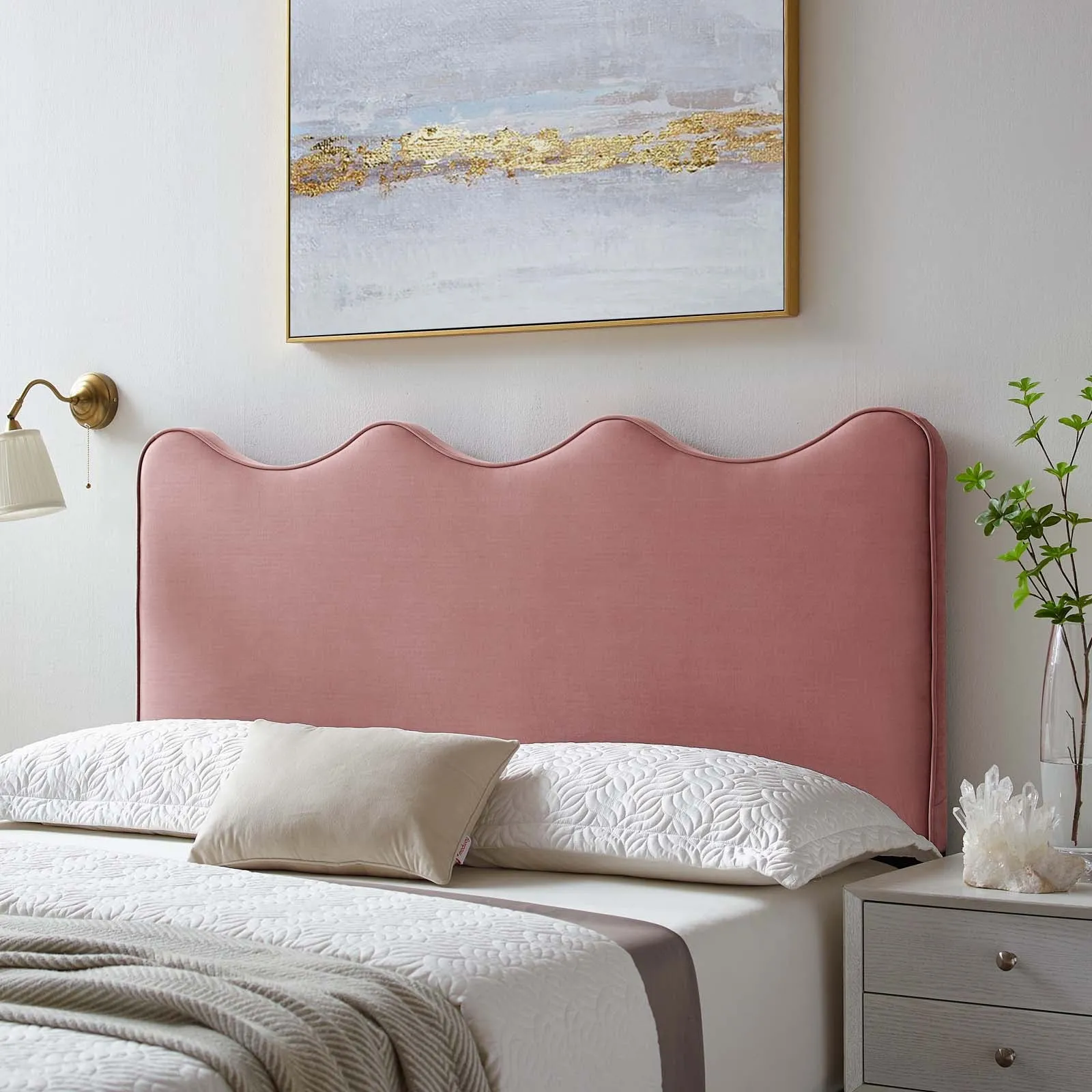 Athena Performance Velvet Headboard