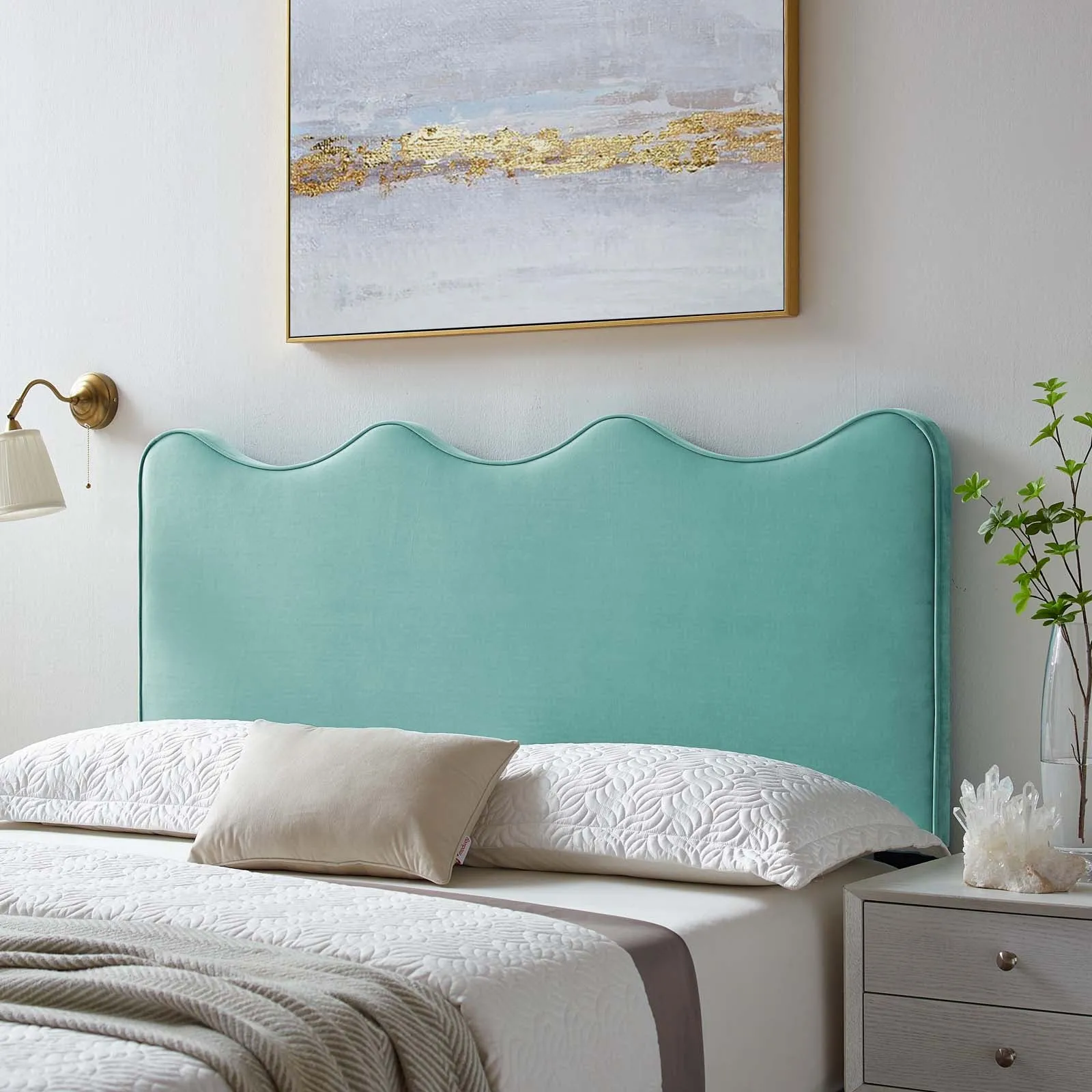 Athena Performance Velvet Headboard