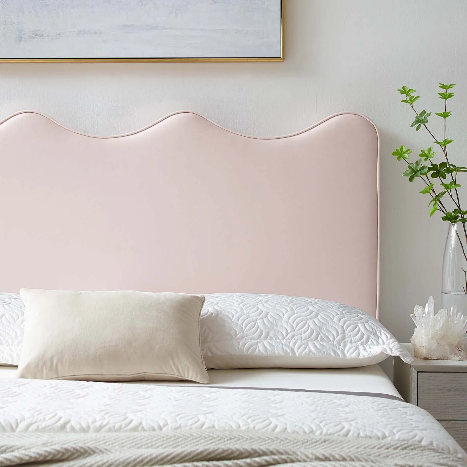 Athena Performance Velvet Headboard