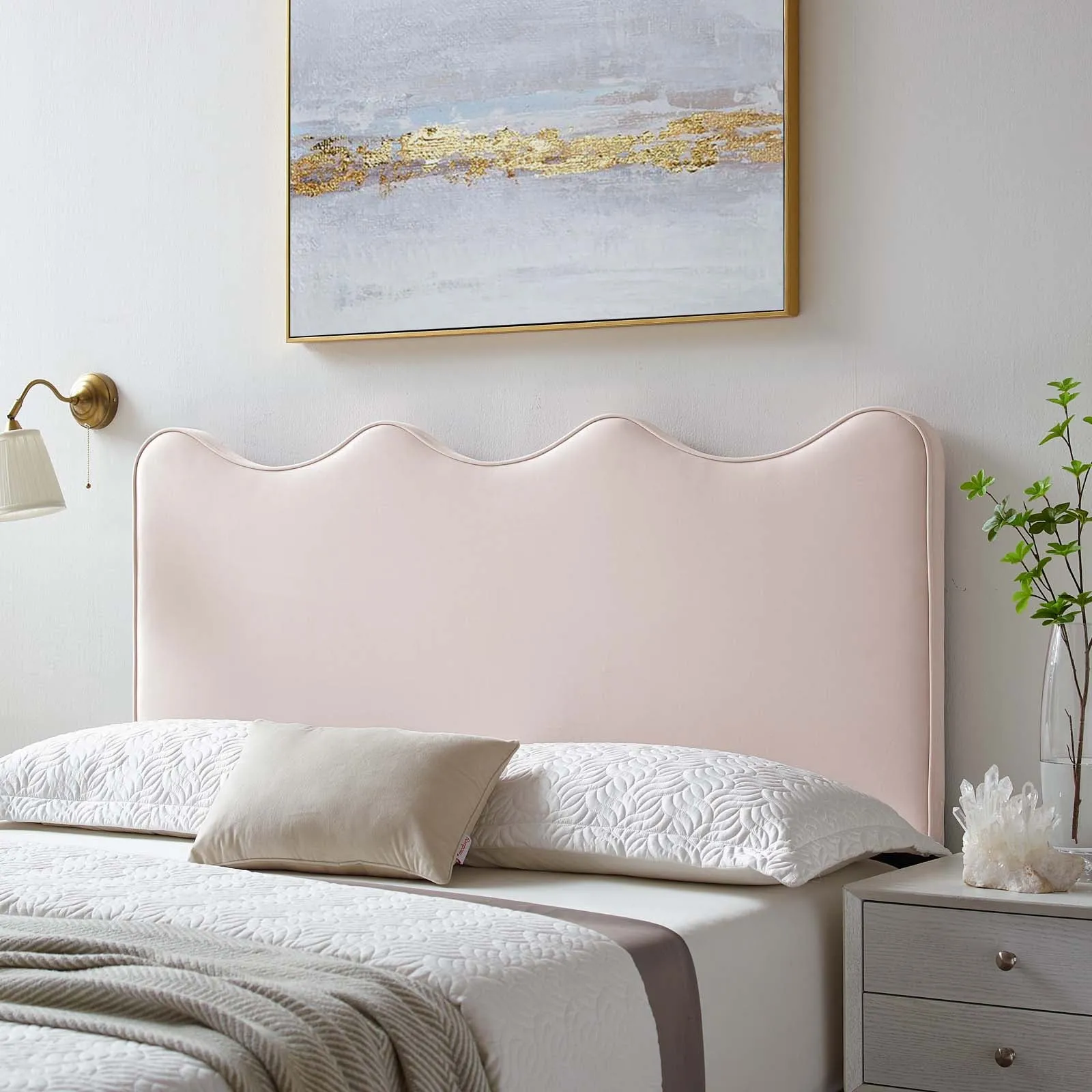 Athena Performance Velvet Headboard