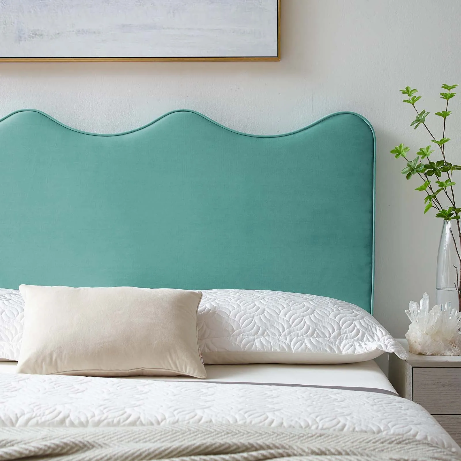 Athena Performance Velvet Headboard