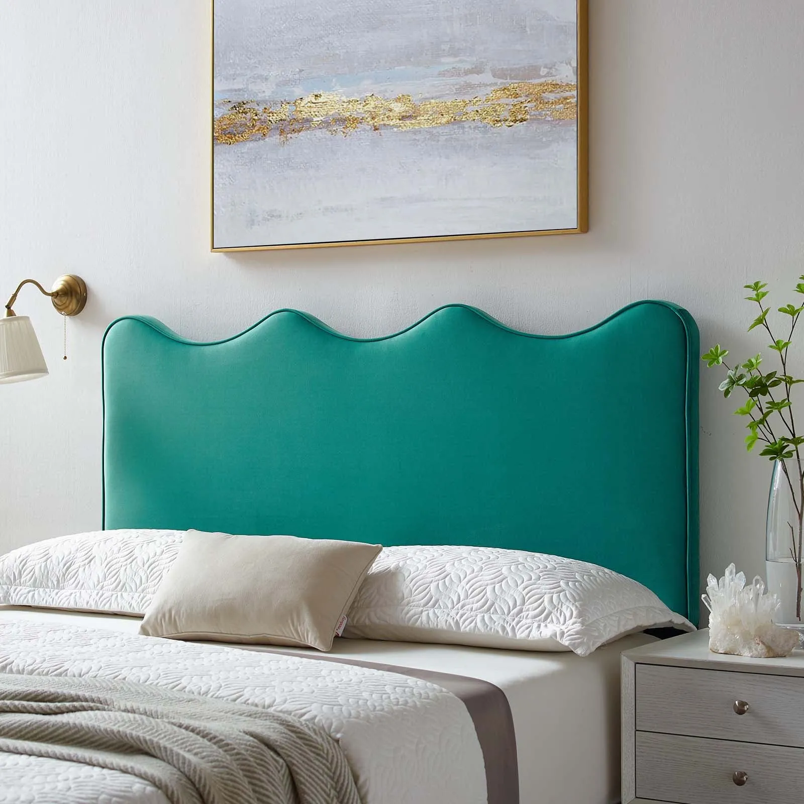 Athena Performance Velvet Headboard