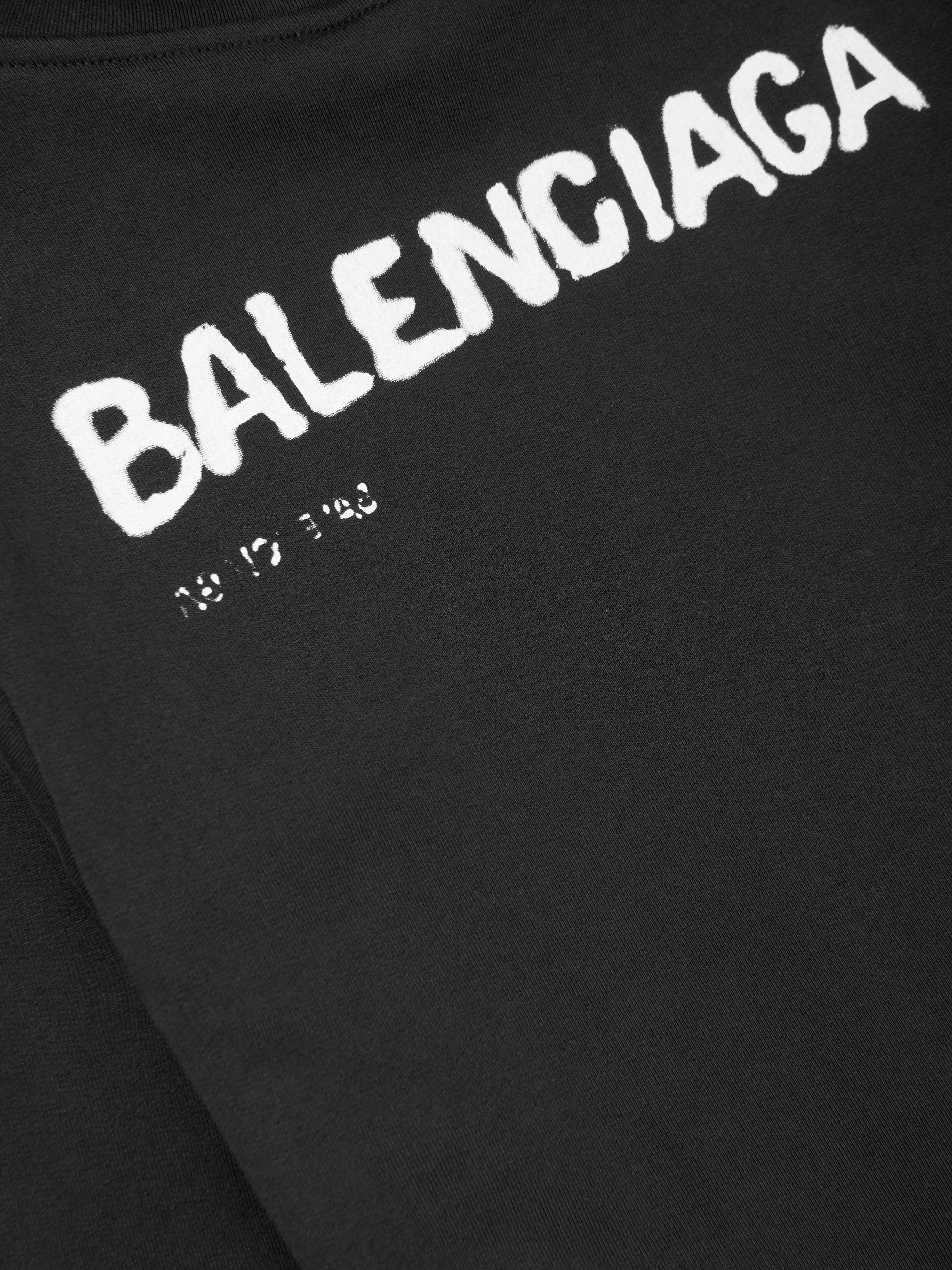 Balenciaga Kids Classic Hoodie in Black