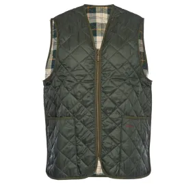 Barbour Sage Quilted Waistcoat/ZIP-IN Liner