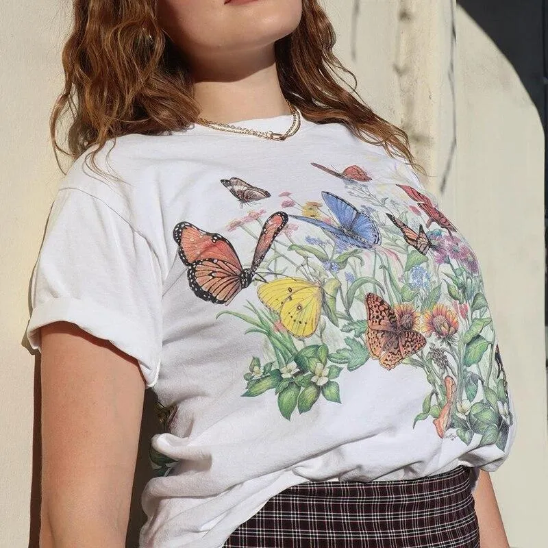 Butterfly Print Shirt