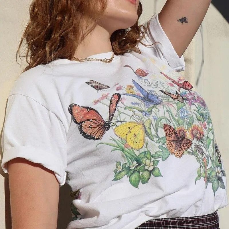 Butterfly Print Shirt