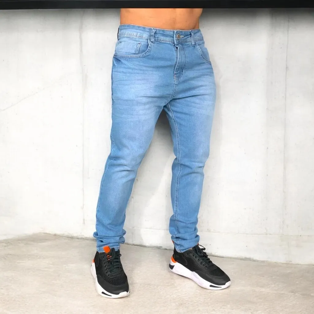 Calça Jeans Skinny com Elastano Destroyd