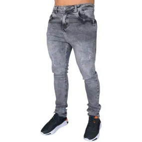 Calça Jeans Skinny com Elastano Destroyd