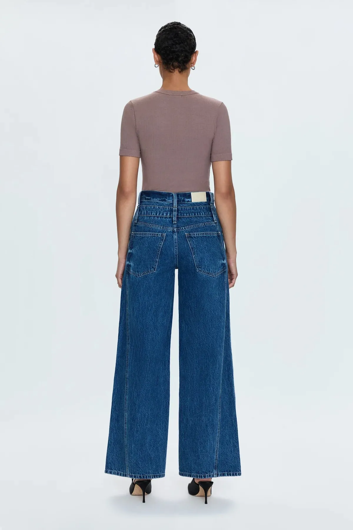 Caleb High Rise Stacked Waist - Reflection