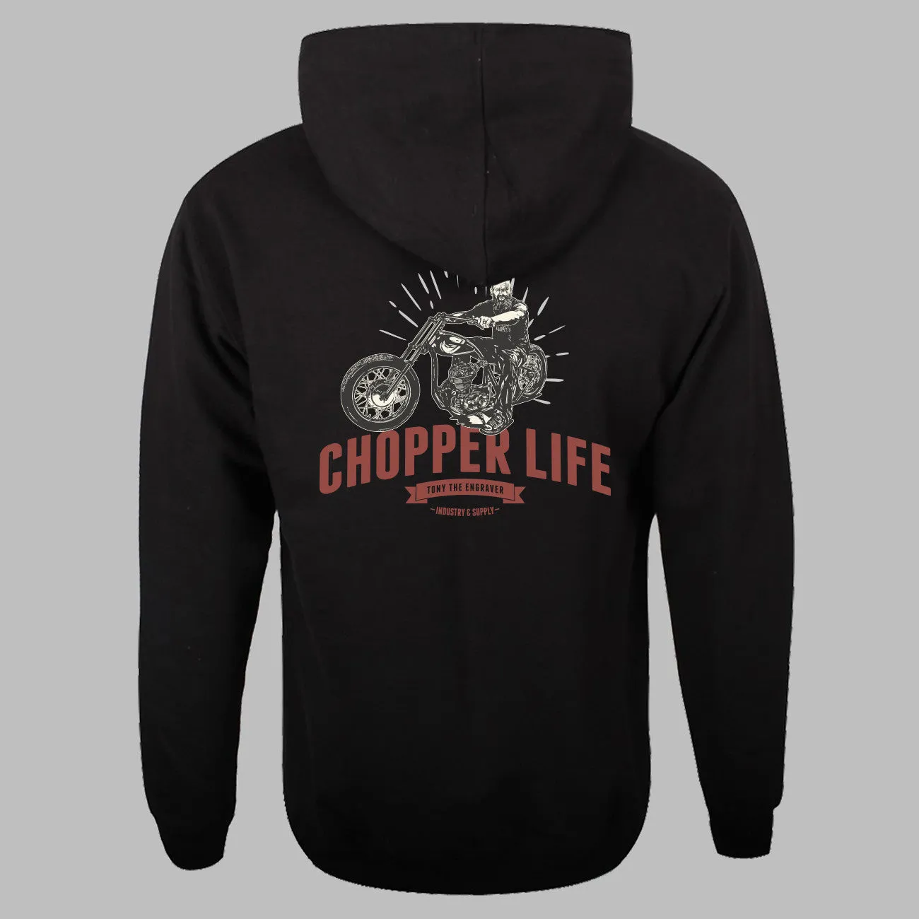 CHOPPER TONY BLACK HOODIE