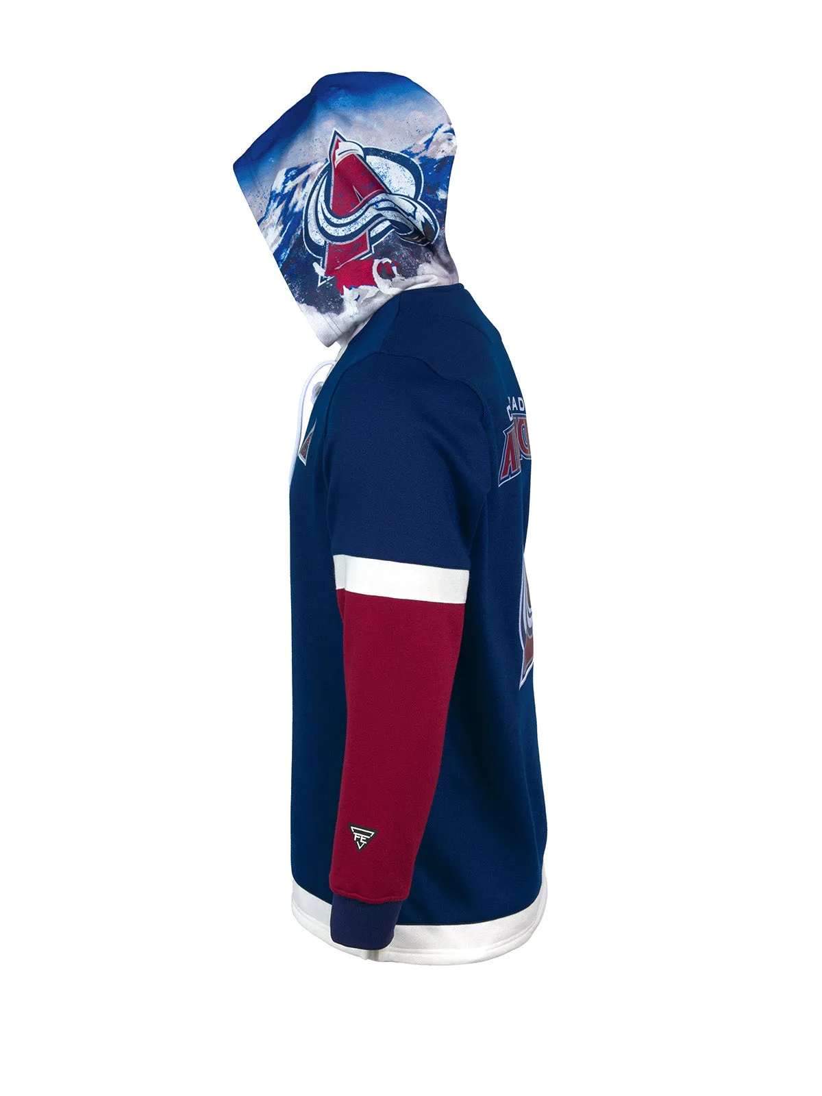 Colorado Avalanche Lace-Up Hoodie