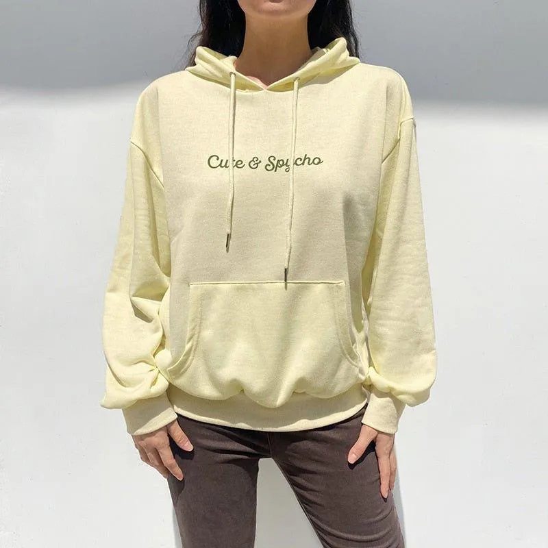 Cute N Spycho Casual Hoodie