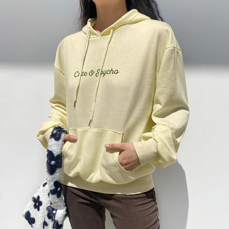 Cute N Spycho Casual Hoodie