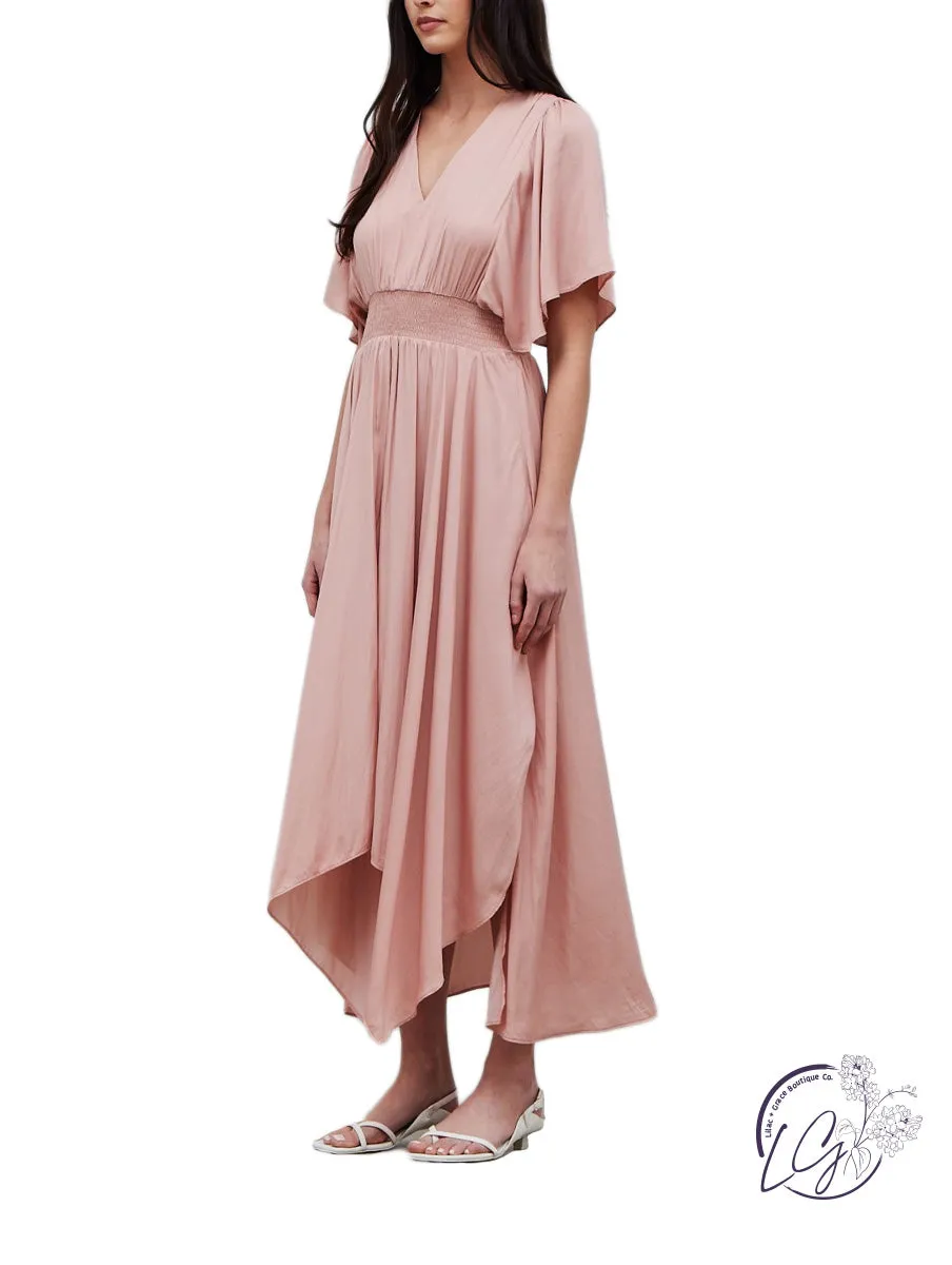 Daydreaming Uneven Hem Maxi Dress