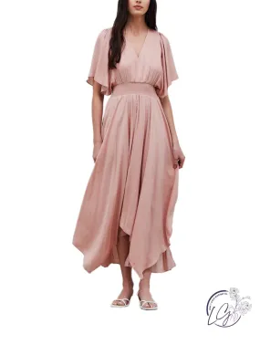 Daydreaming Uneven Hem Maxi Dress