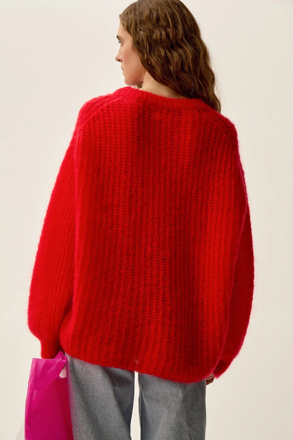 DES PETITS HAUTS - Burma Sweater - Tomate