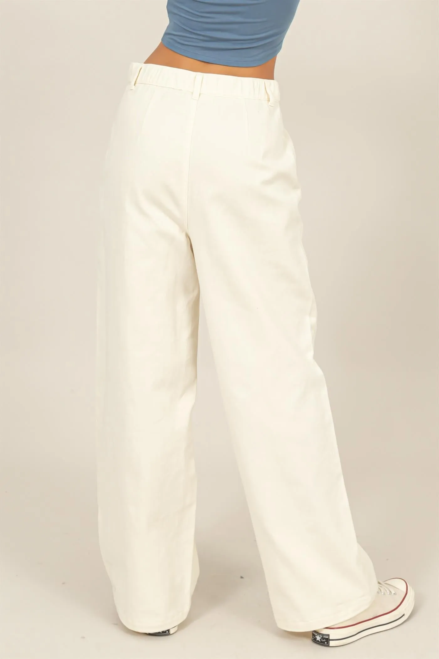 DZ25A055-High-Waist Wide-Leg Pants