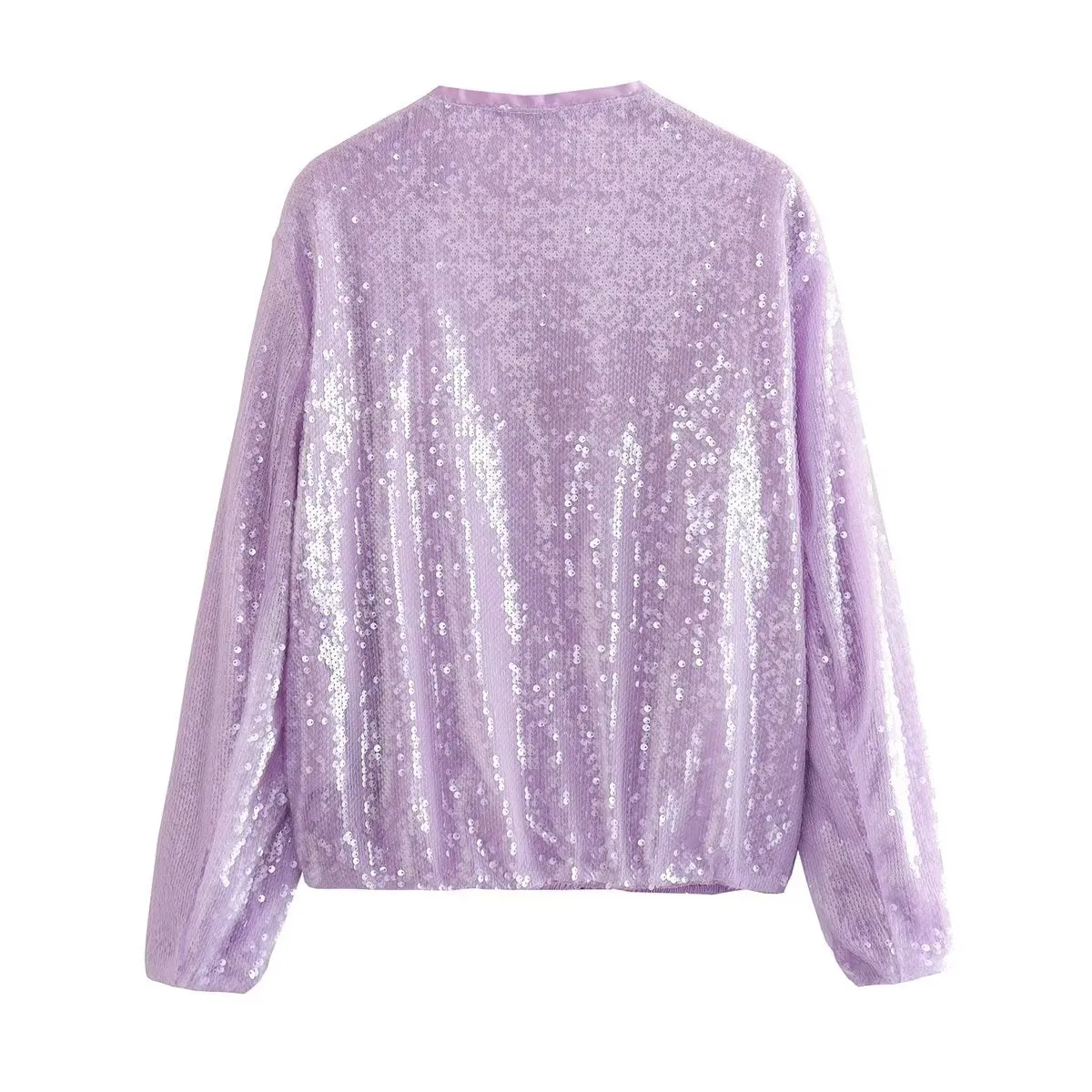 Eevi Mermaid Glitter Sequin Bomber Jackets - 2 Colors