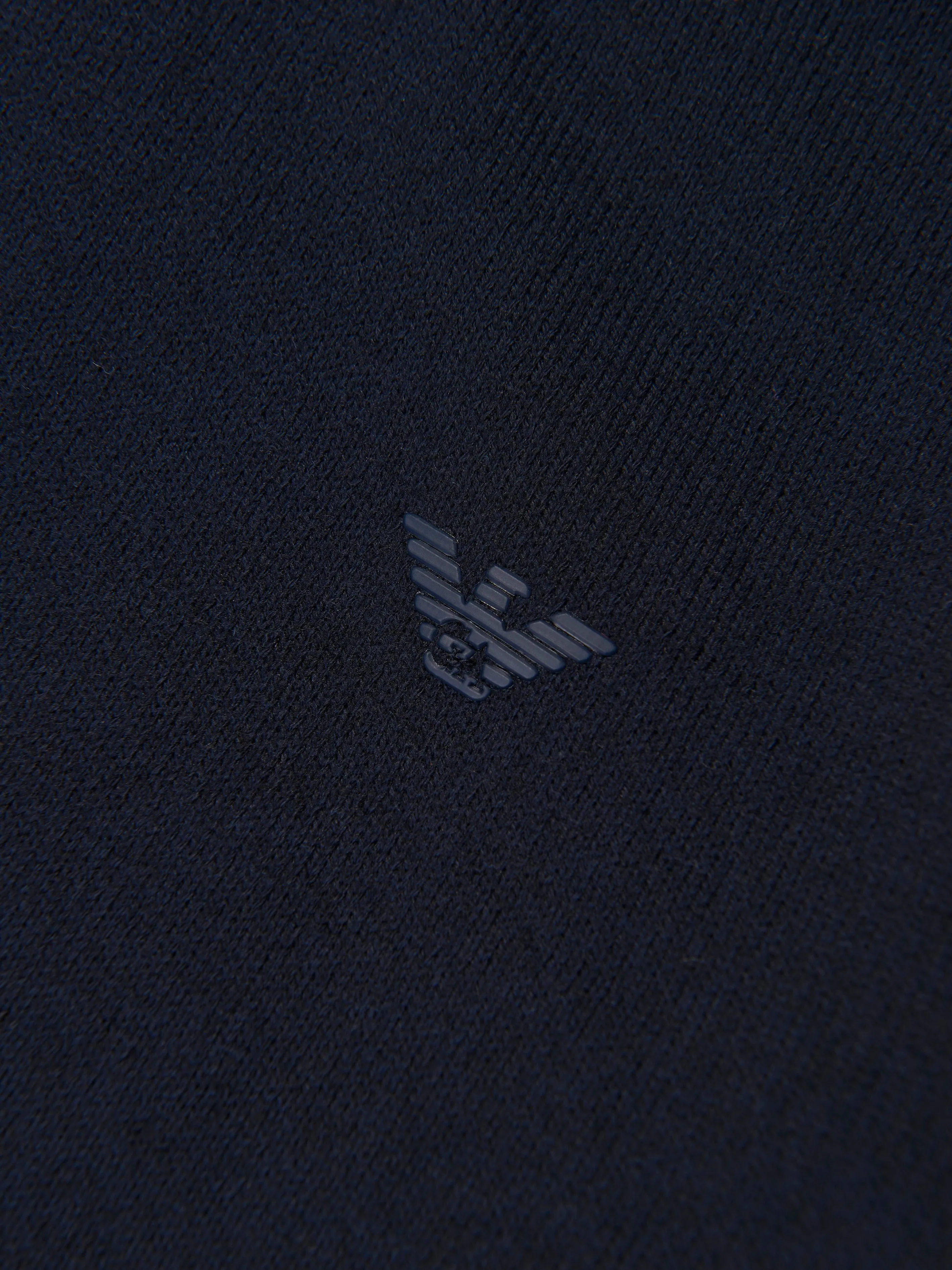 Emporio Armani Boys Logo Jumper in Navy