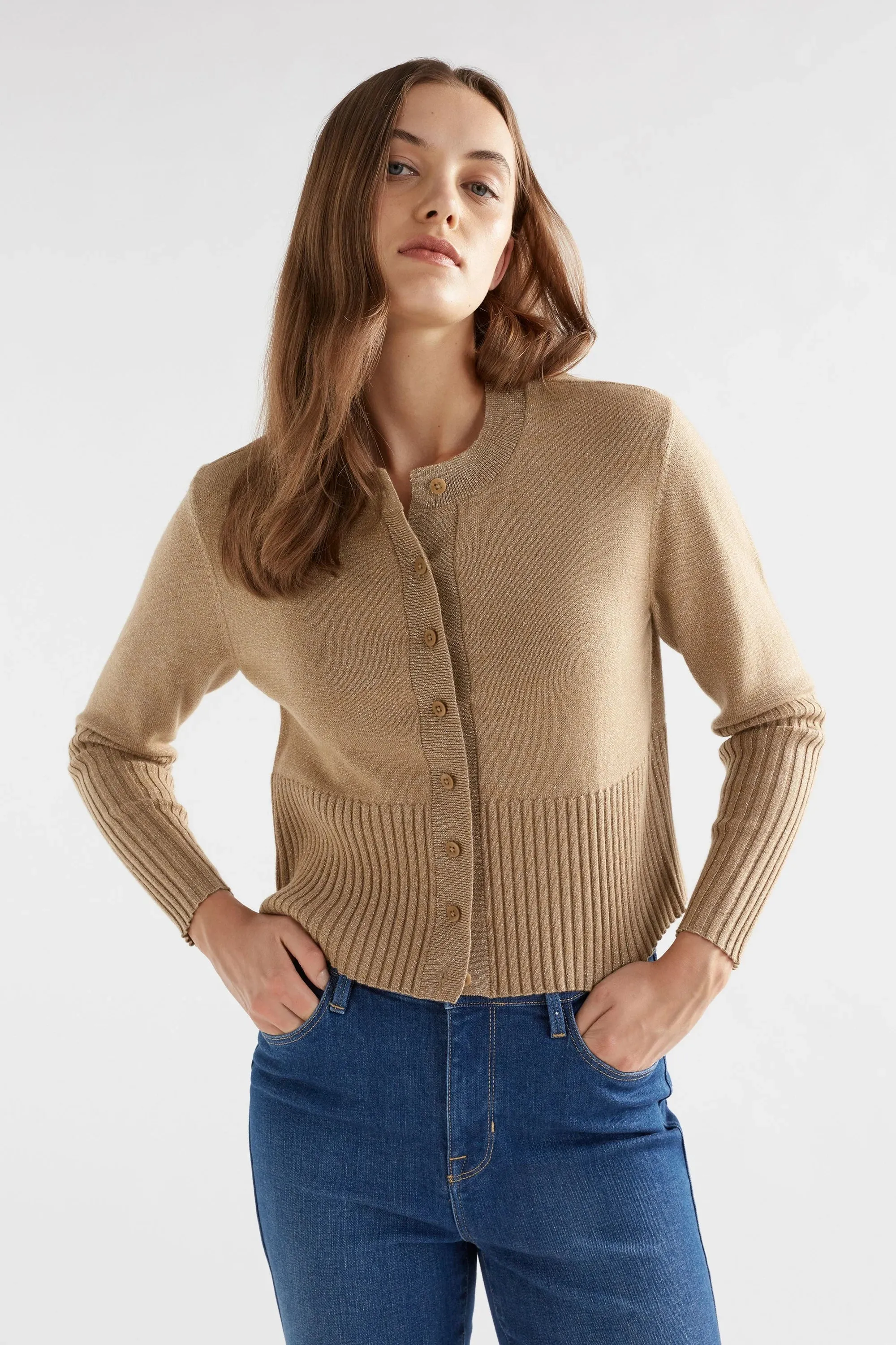 Finby Metallic Cardigan