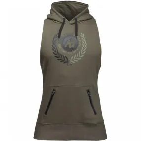 Gorilla Wear Manti Sleeveless Hoodie - Army Green