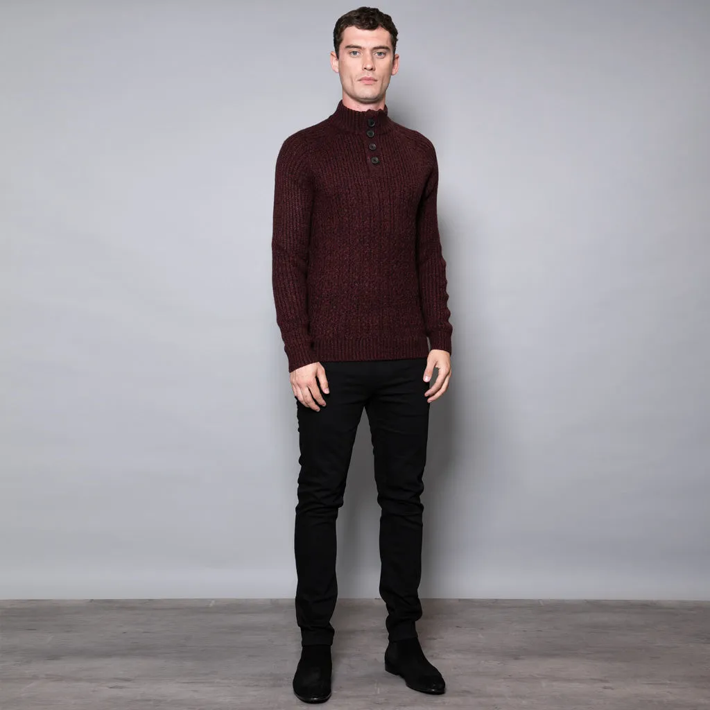 Grafton Crew Neck Moss Stitch Jumper