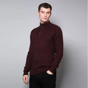 Grafton Crew Neck Moss Stitch Jumper