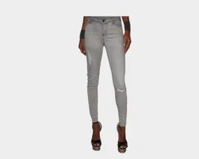 Gray stretch skinny jeans - The Malibu