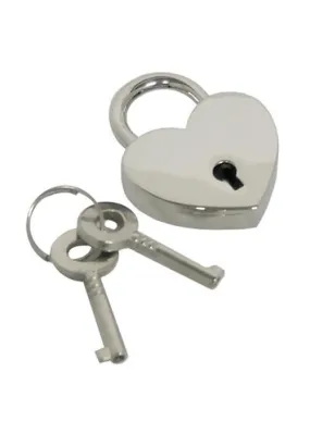 Heart Shaped Lock (Chrome)