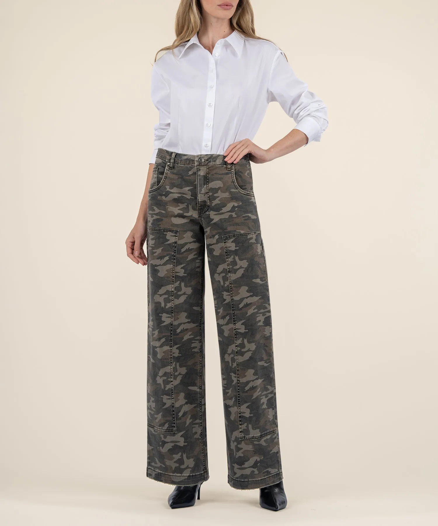 Jodi High Rise Wide Leg Pant