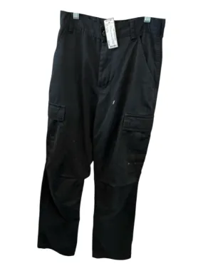 John Galt Size Est XS Black Cotton High Waist Cargo Pants