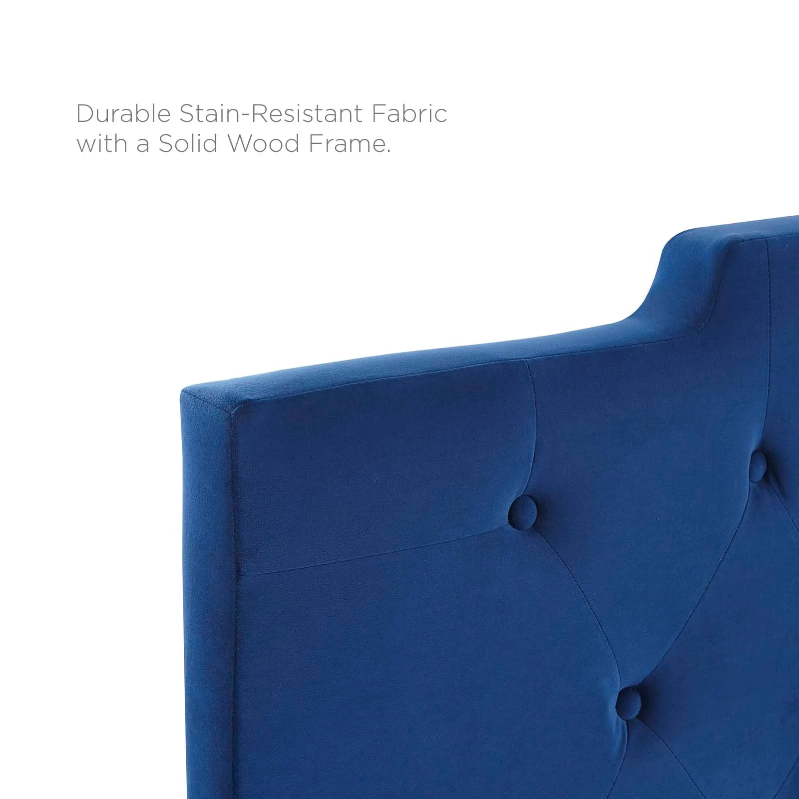 Juliet Tufted Performance Velvet Headboard