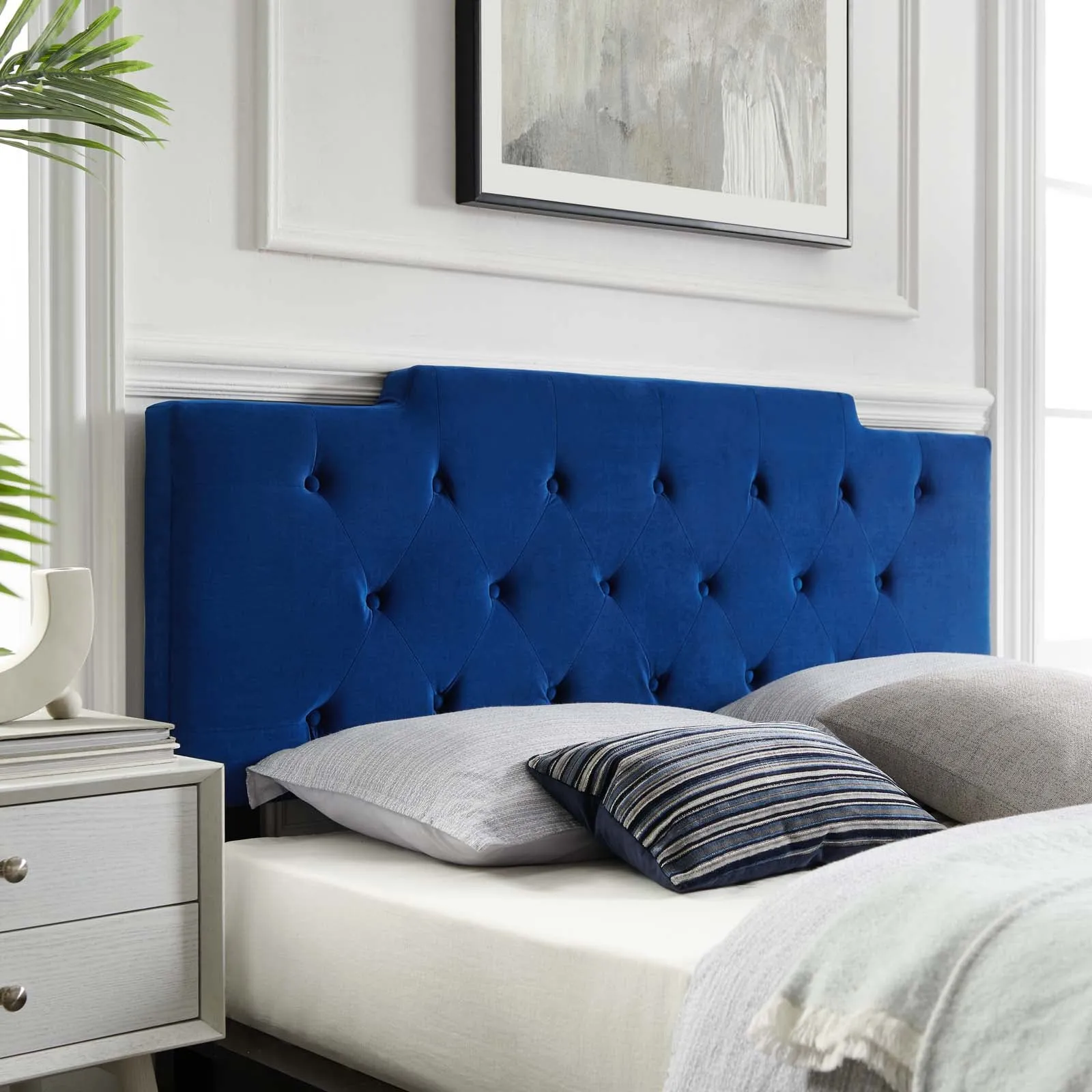 Juliet Tufted Performance Velvet Headboard