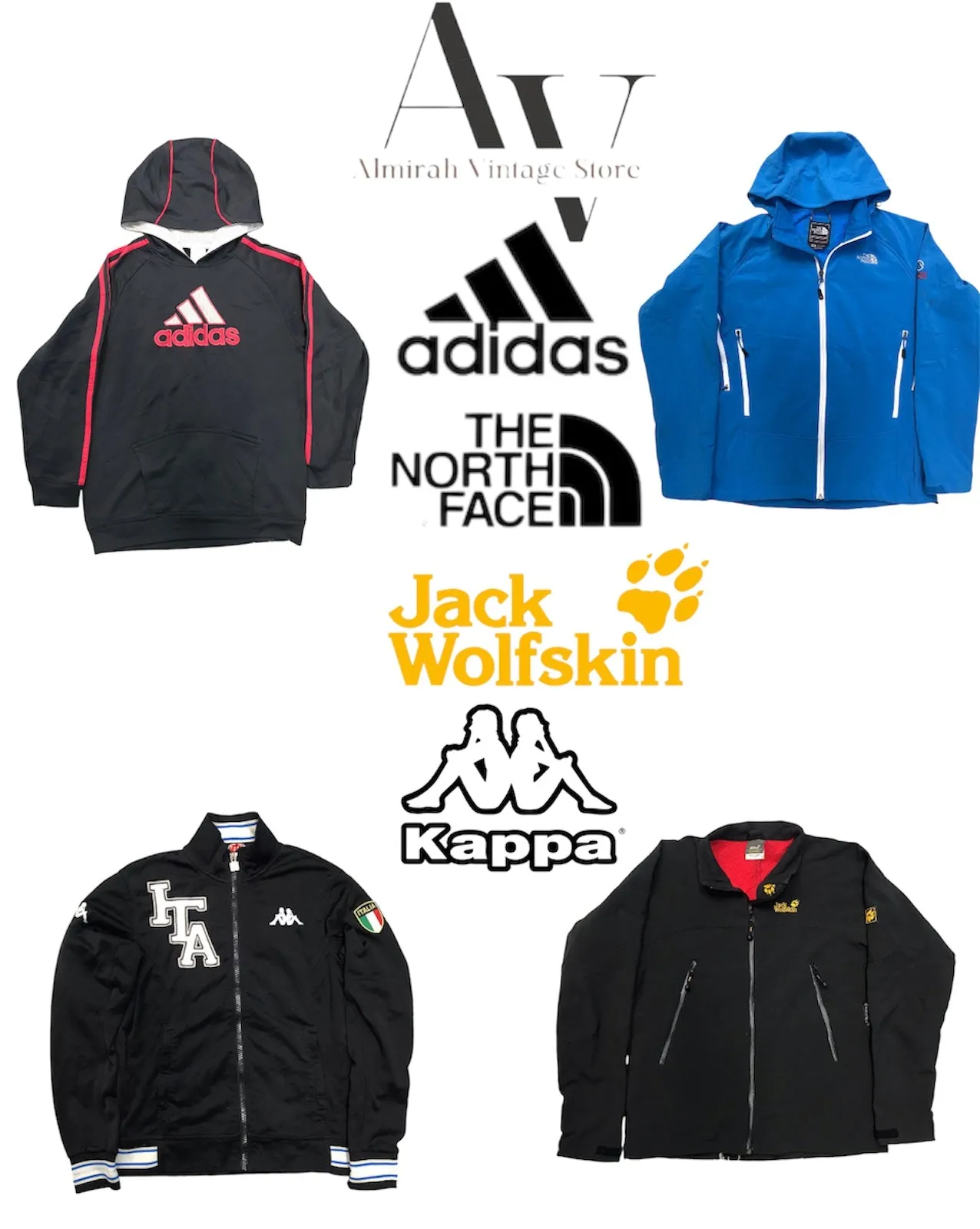 Kappa,TNF,adidaa,jacksolf skin trackjackets ,hoodie,&baseball