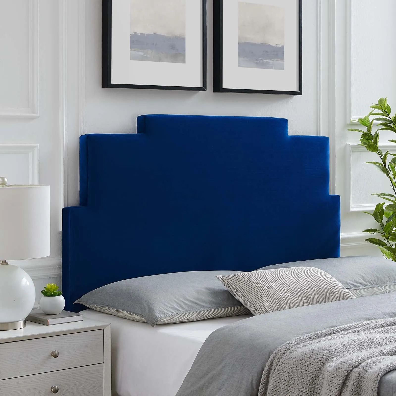 Kasia Performance Velvet Headboard