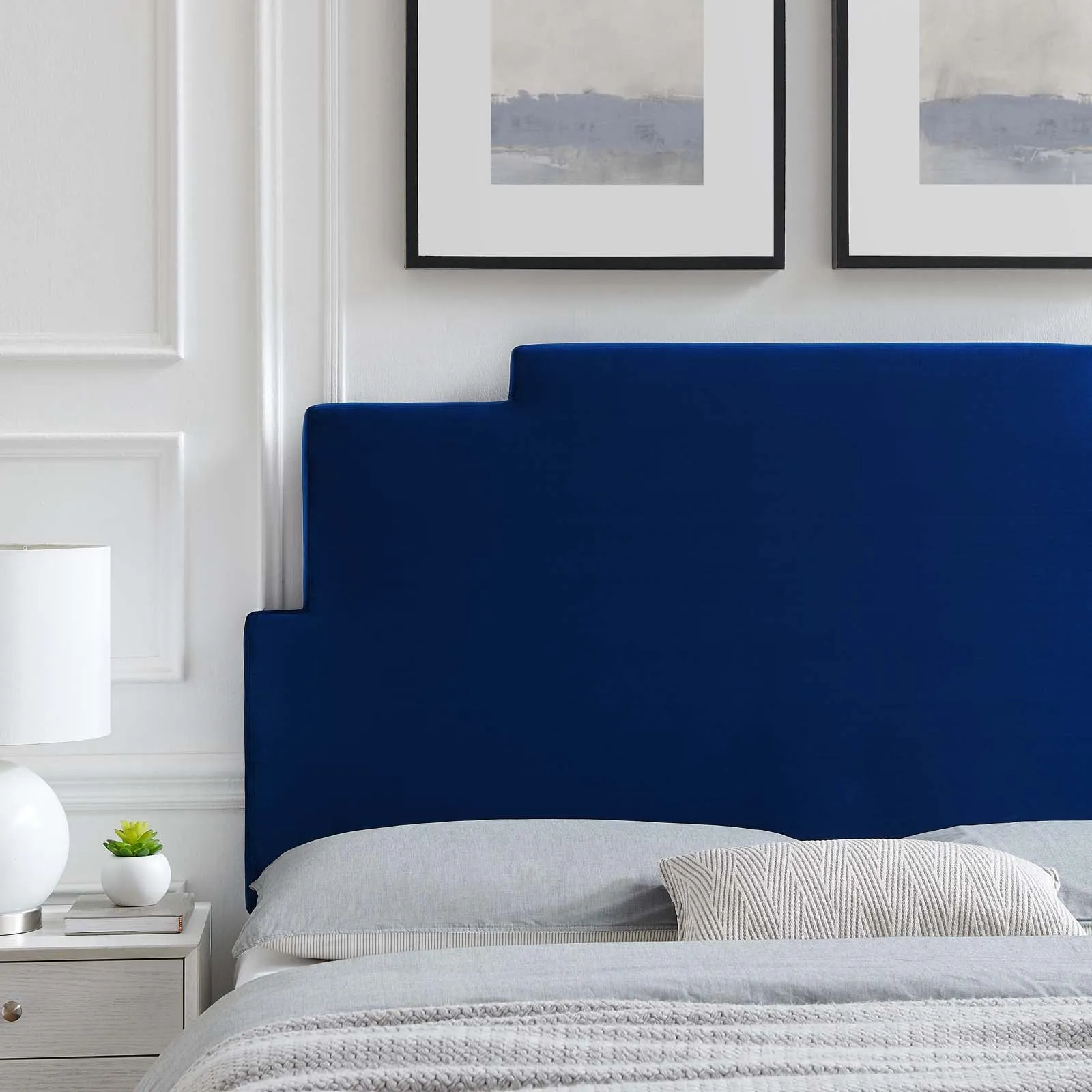 Kasia Performance Velvet Headboard