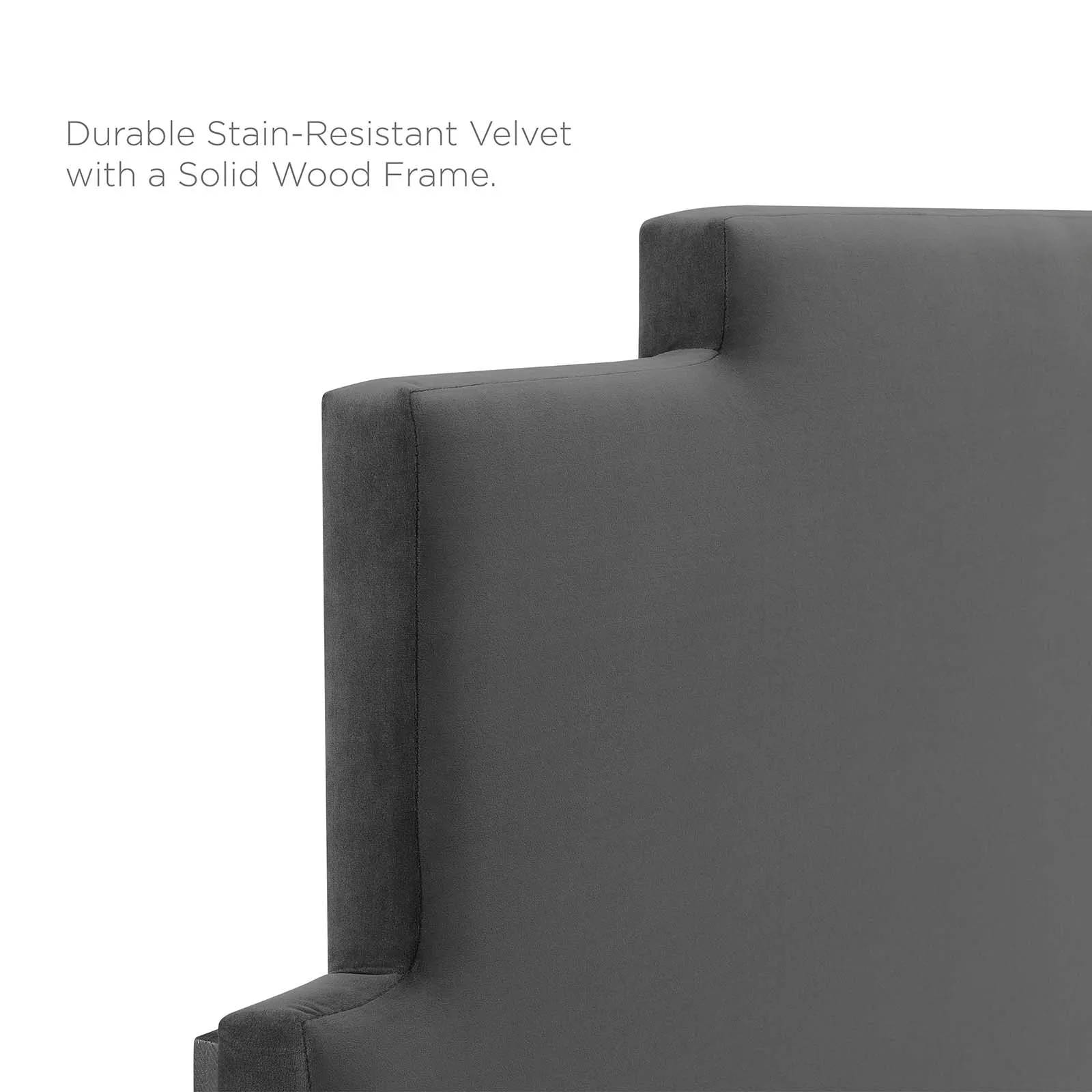 Kasia Performance Velvet Headboard