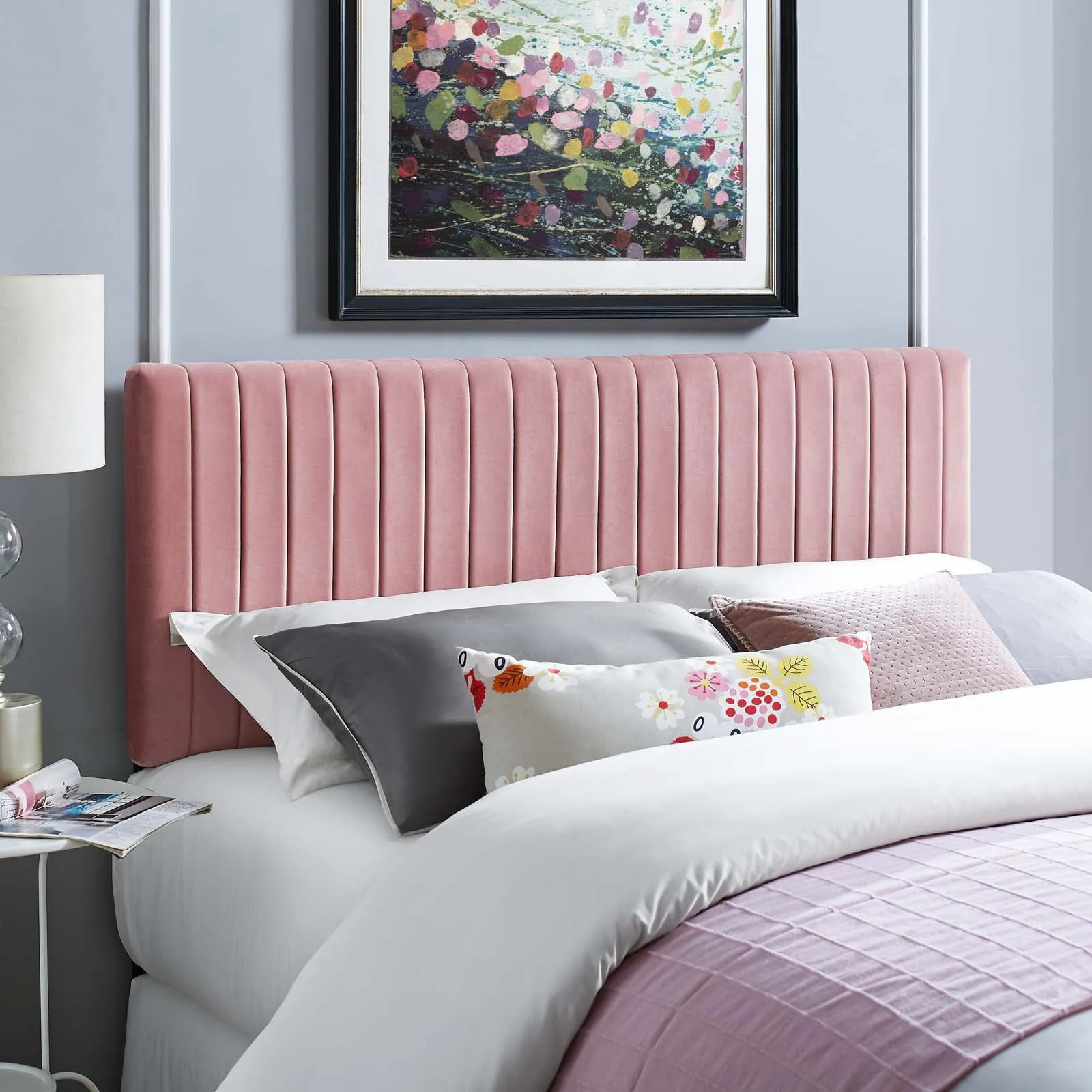 Keira Performance Velvet Headboard