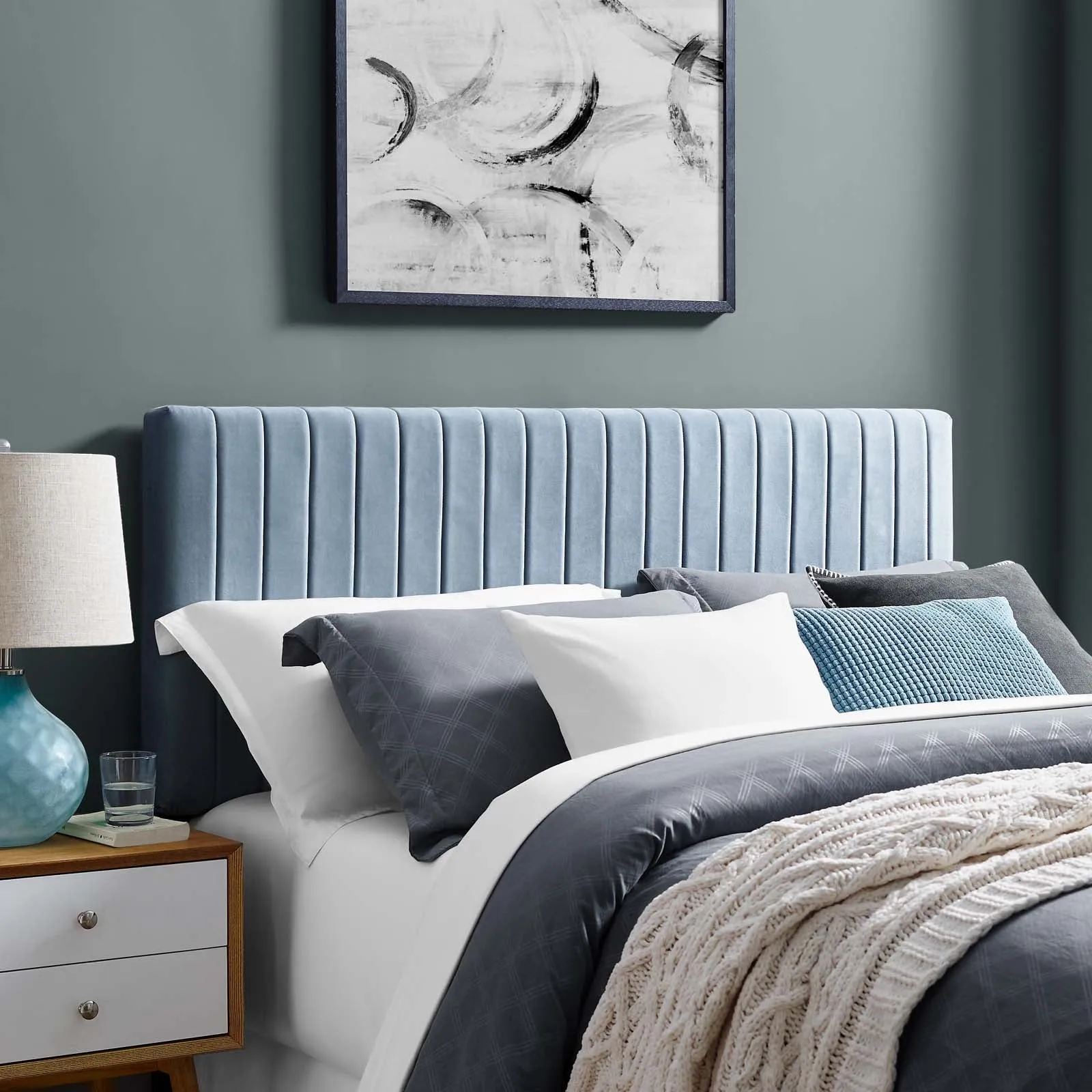 Keira Performance Velvet Headboard