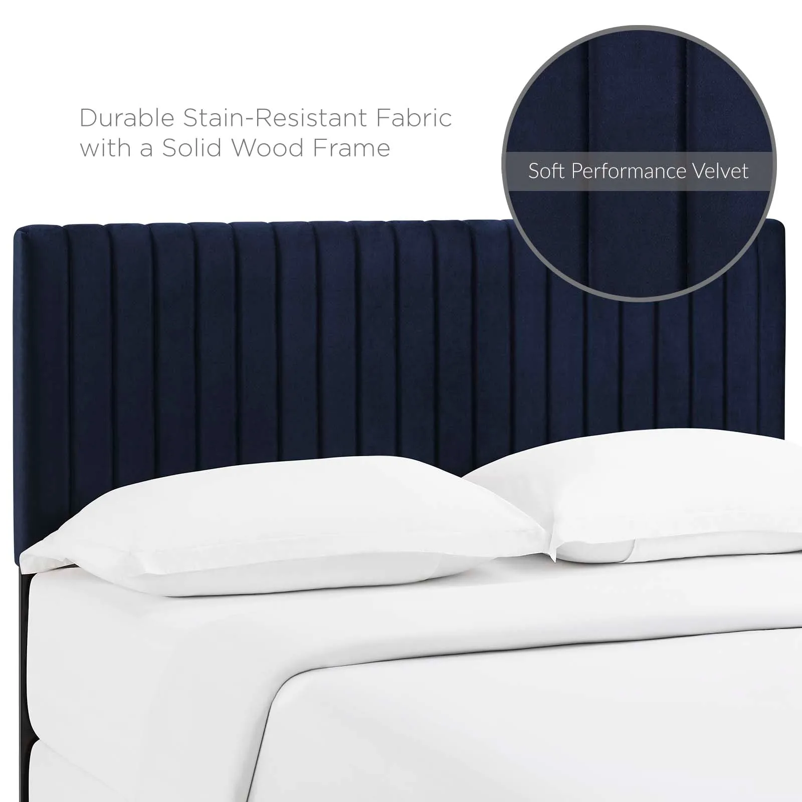 Keira Performance Velvet Headboard