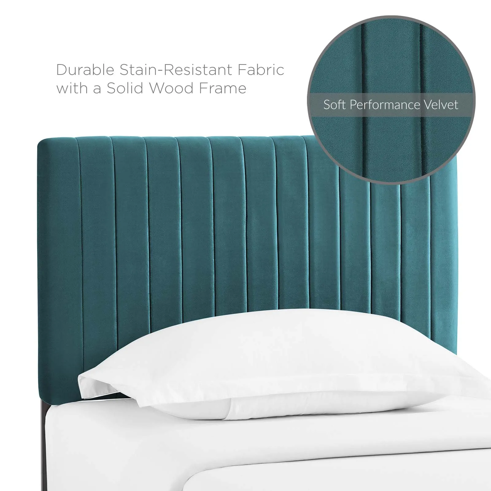 Keira Performance Velvet Headboard